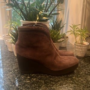 Thierry Rabotin Treaton Grey Brown Boots Size 39